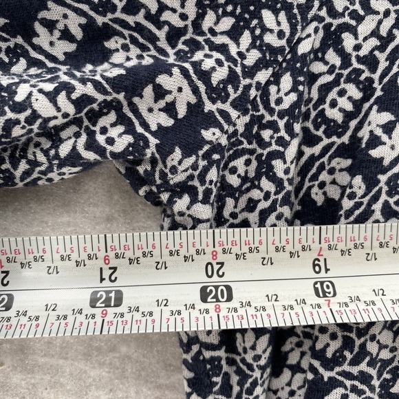 Lucky Brand Tunic Top Womens‎ 1X Boho Peasant Blouse Floral Ditsy Paisley - Picture 12 of 14